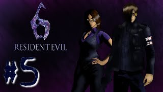 Lets Play Together Resident Evil 6 GermanBlind Part 5 [upl. by Cirde]