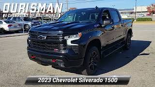 Certified 2023 Chevrolet Silverado 1500 LT Trail Boss Baltimore MD P2270 [upl. by Ecila678]