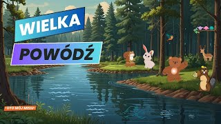 Wielka PowódźAudiobook Dla Dzieci Czy Leśne Zwierzaki Uratują Się Przed powodzią [upl. by Eriuqs335]