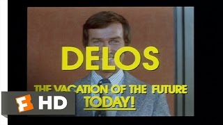 Westworld 110 Movie CLIP  Delos Commercial 1973 HD [upl. by Enilra848]