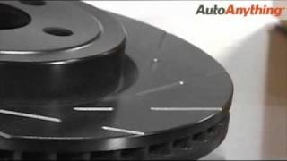 EBC Ultimax Slotted Rotors Review AutoAnything Product Demo [upl. by Figge815]