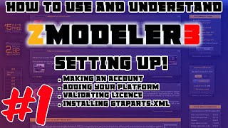 SETTING UP  How To Use ZMODELER 3 For Complete Beginners  ZMODELER 3 Tutorial  Episode 1 [upl. by Ching]