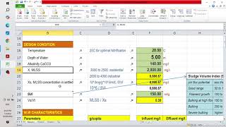 Computation of sewage water flow in Sewage Treatment Plant [upl. by Htebazie]