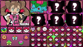 SHAUNA POKEMONN TEAM IF SHE TRAVEL TO HOENN REGION [upl. by Schulze]