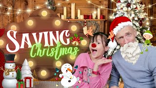 Ailani and Papa Sean Save Christmas  Christmas Adventure  English for Kids  Ailanis Little World [upl. by Terchie]