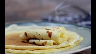 Pâte à crêpes ultra légère  CroqKilos [upl. by Rock]