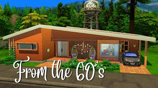 From the 60s THE SIMS 4 NO CC [upl. by Anawd]