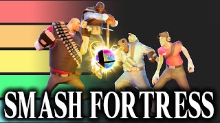 TF2 The Smash Fortress Tier List [upl. by Snebur44]