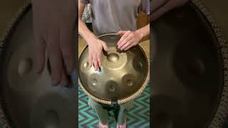 Small and great sounding handpan Very good for travelers How do you like the sound [upl. by Dodwell44]