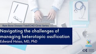 Navigating the challenges of managing heterotopic ossification [upl. by Thesda]