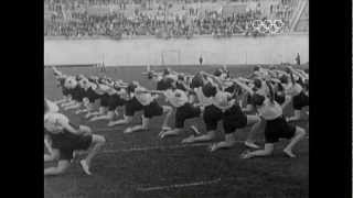 The Netherlands win stirring Gymnastics Gold  Amsterdam 1928 Olympics [upl. by Cordy]