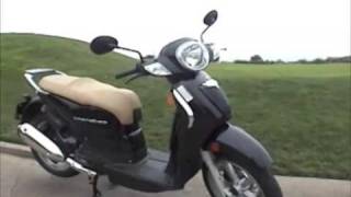 Aprilia Scarabeo 200 Scooter Review [upl. by Fredie]