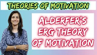 Alderfers ERG Theory of Motivation  BEdMEdAll Teaching Exams  Inculcate Learning  Ravina [upl. by Ingeborg]