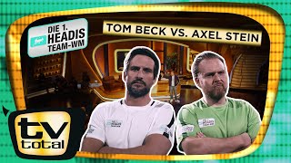 Letztes Spiel vor dem großen Finale  Axel Stein vs Tom Beck  TV total  Headis TeamWM [upl. by Anirat603]