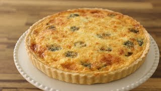 Spinach and cheese Quiche Recipe [upl. by Cuhp]