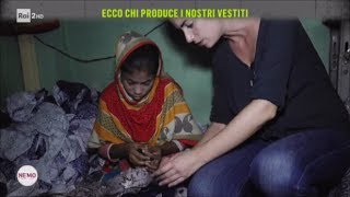 Ecco chi produce i nostri vestiti  Nemo  Nessuno escluso 30112017 [upl. by Inram]