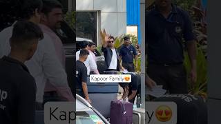 Ranbir Kapoor amp family leave for Jamnagar to attend AnantRadhika’s prewedding celebrations shorts [upl. by Herculie]