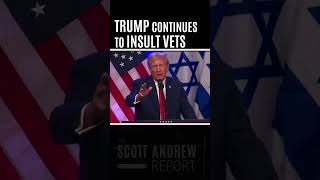 trump Again INSULTS Vets shortsvideo [upl. by Pace876]