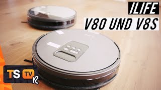 ZACO V80 amp ZACO V8S  ILIFE ► Saugroboter Test der Ilife Flaggschiffe mit Wischfunktion [upl. by Ellenaj]