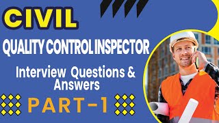 Civil Qc Inspector Interview with NeomCivil Qc Engineer Interview Questions QC civil Inspector [upl. by Noled]