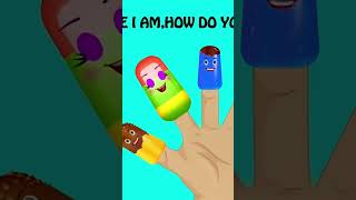 Ice Cream Candy Finger Family  Rhymes For Kids  Kids Song  shortskidsshorts nurseryrhymes [upl. by Molloy]