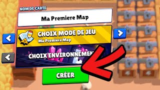 MODE CRÉATIF  COMMENT CRÉER UNE MAP AVEC LE NOUVEL ÉDITEUR  Toutes les infos  BRAWL STARS [upl. by Goodard]