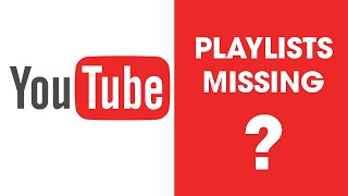 Youtube Playlists Missing Fix Find missing YouTube Playlists My Playlist  Watch later [upl. by Hu]