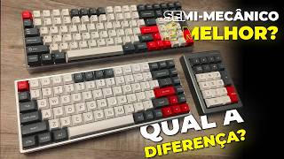 Teclado Membrana SemiMecânico e Mecânico Qual a Diferença O que Você PRECISA SABER [upl. by Schott]