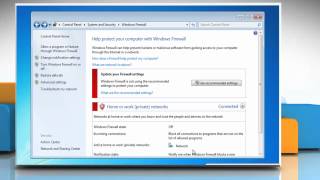 Windows® 7 How to turn off the security on Windows® 7based PC [upl. by Philippe]