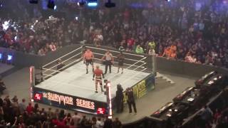 Goldberg vs Lesnar Survivor series 2016 Toronto Ontario Canada [upl. by Wehtam643]