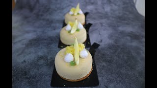 Recette entremets Amande citron [upl. by Fernanda]