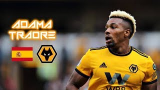 Adama Traorè 20182019  Pure Speed  Unbelievable Runs Skills amp Goals  Wolverhampton [upl. by Nosretep]