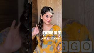 😍Jaggo Braid Hairstyle with tikka 😍 hairstyle hairstyleforgirl jaggohairstyle hairstyleshorts [upl. by Nagrom]