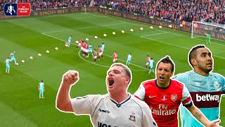 UNSTOPPABLE FREEKICKS 🎯Whos Scored the Greatest in FA Cup History  Emirates FA Cup [upl. by Tobye]