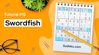 Swordfish  an Advanced Sudoku technique [upl. by Asilav]