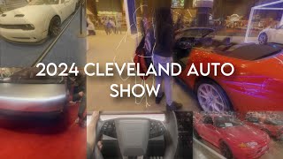 2024 Cleveland Auto Show  Millionaire’s Row R32 amp More DRIVING THE CYBERTRUCK [upl. by Ronen]