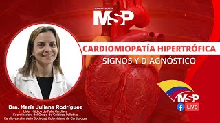 Signos y diagnóstico de la cardiomiopatía hipertrófica  ExclusivoMSP [upl. by Knight782]