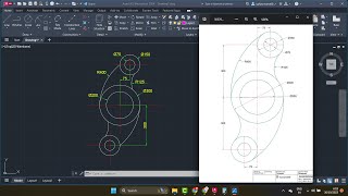 Tutorial AutoCAD Mechanical 2024 pemula [upl. by Dde585]