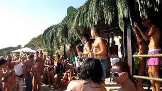 beach party  sa trinxa salinas ibiza 25 08 11 [upl. by Maximilianus946]