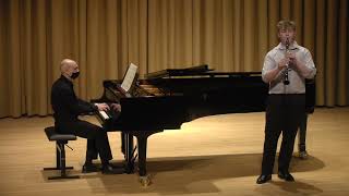 Concertino for Clarinet and Piano Op 26 [upl. by Meda]