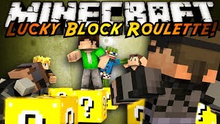 Minecraft Modded MiniGame  LUCKY BLOCK ROULETTE [upl. by Rudelson]