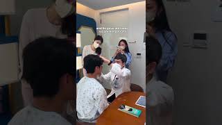 Rhinoplasty experience in Korea shorts [upl. by Ahidam588]