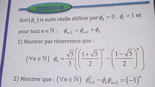 2 bac sm suites numériques ex 35 et 48 Amoufid [upl. by Aisirtap]