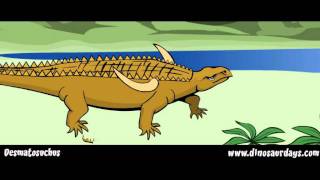 DESMATOSUCHUS  the triassic period [upl. by Narcis579]