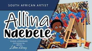 Weaver Allina Ndebele who trained at The Rorkes Drift Art and Craft Centre by Lillian Gray [upl. by Iohk]