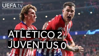 ATLÉTICO 20 JUVENTUS UCL HIGHLIGHTS [upl. by Ashia]