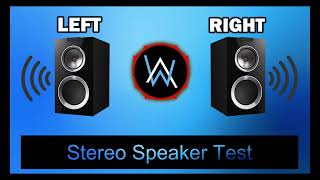 Stereo Speaker Test  Alan Walker  Dreamer  Headphone Test  Left Right Test  Bass Test [upl. by Juliette]