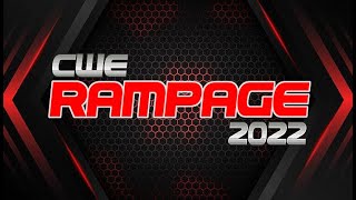 CWE RAMPAGE 1322 [upl. by Ariella81]