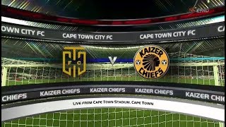 Absa Premiership 20172018  Cape Town City vs Kaizer Chiefs [upl. by Loginov]