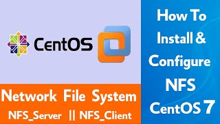 Install amp configure NFS Server in Linux CentOS 7  Network File System [upl. by Aleda257]